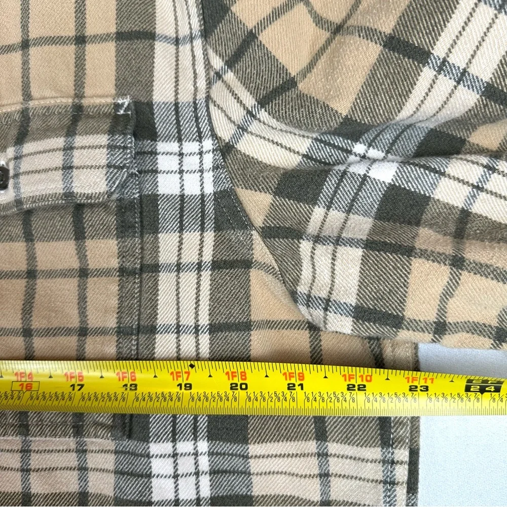 The North Face Plaid Flannel Button Down Shirt‎ Gorpcore